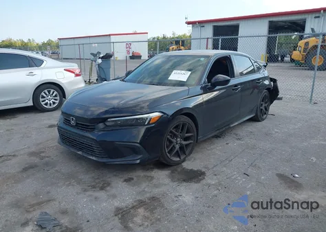 2022 Honda Civic Sport z USA, uszkodzony, nr VIN 2HGFE2F54NH560781